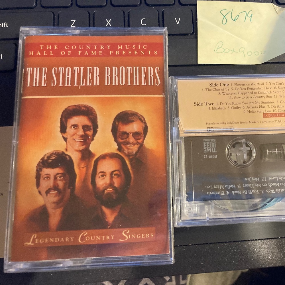 Legendary Country Singers -The Statler Brothers Cassette New + sealed